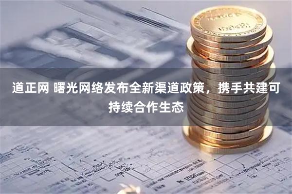 道正网 曙光网络发布全新渠道政策，携手共建可持续合作生态
