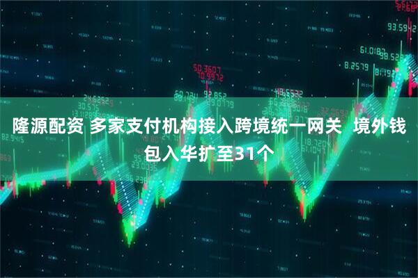 隆源配资 多家支付机构接入跨境统一网关  境外钱包入华扩至31个