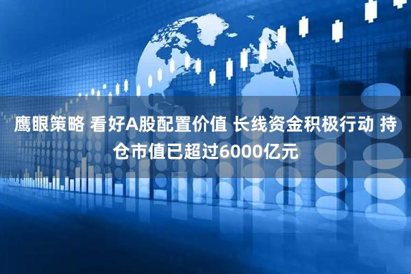 鹰眼策略 看好A股配置价值 长线资金积极行动 持仓市值已超过6000亿元
